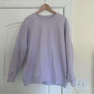 lululemon Perfectly Oversized Crew (Lavender Dew)
